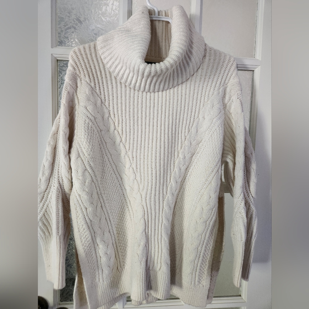 Banana Republic Oversized Cable Knit Sweater